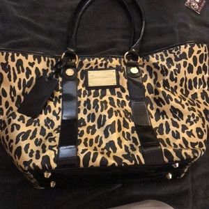 Leopard Print Betsey Johnson Tote